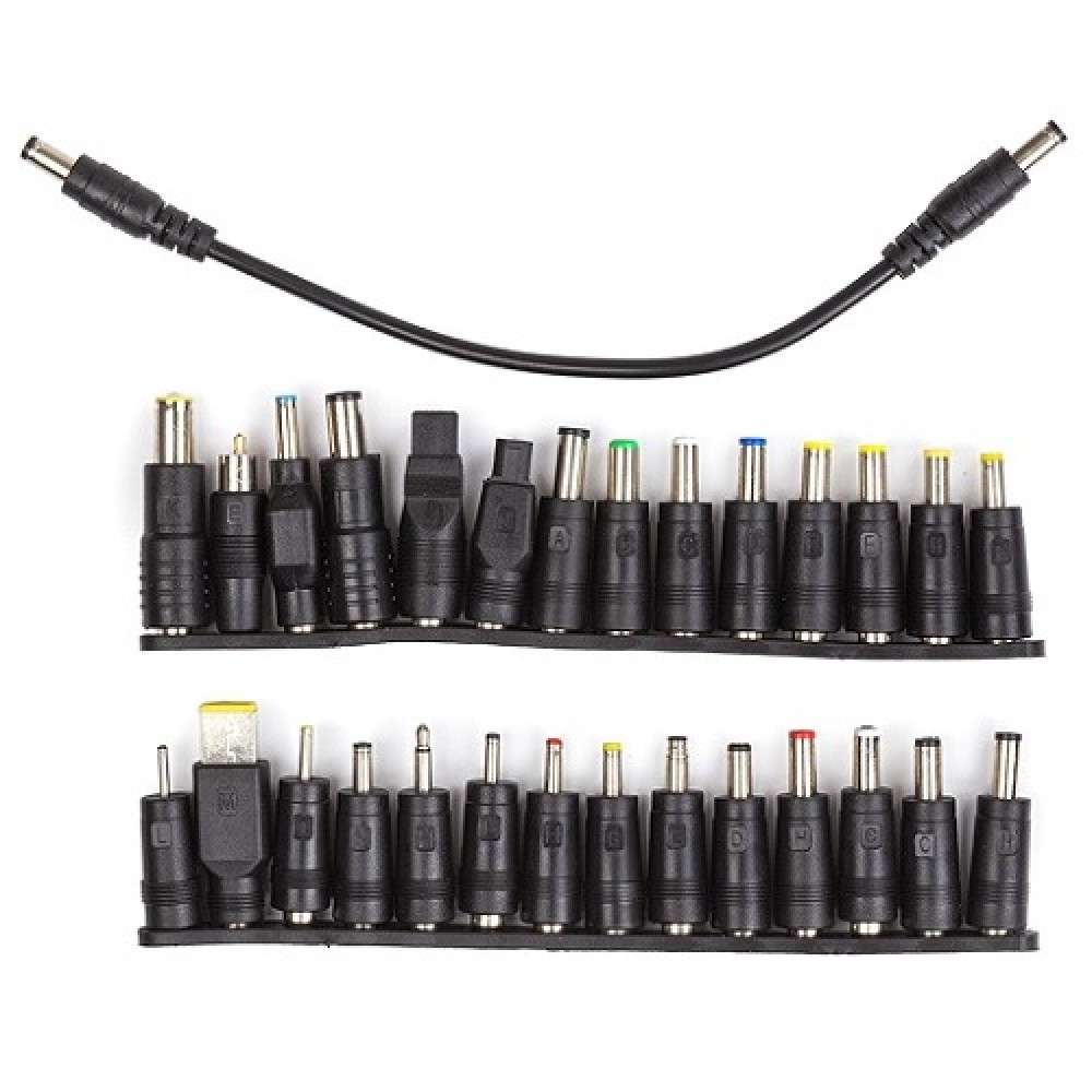 Set of DC Connectors for Notebook Batteries, 28pcs